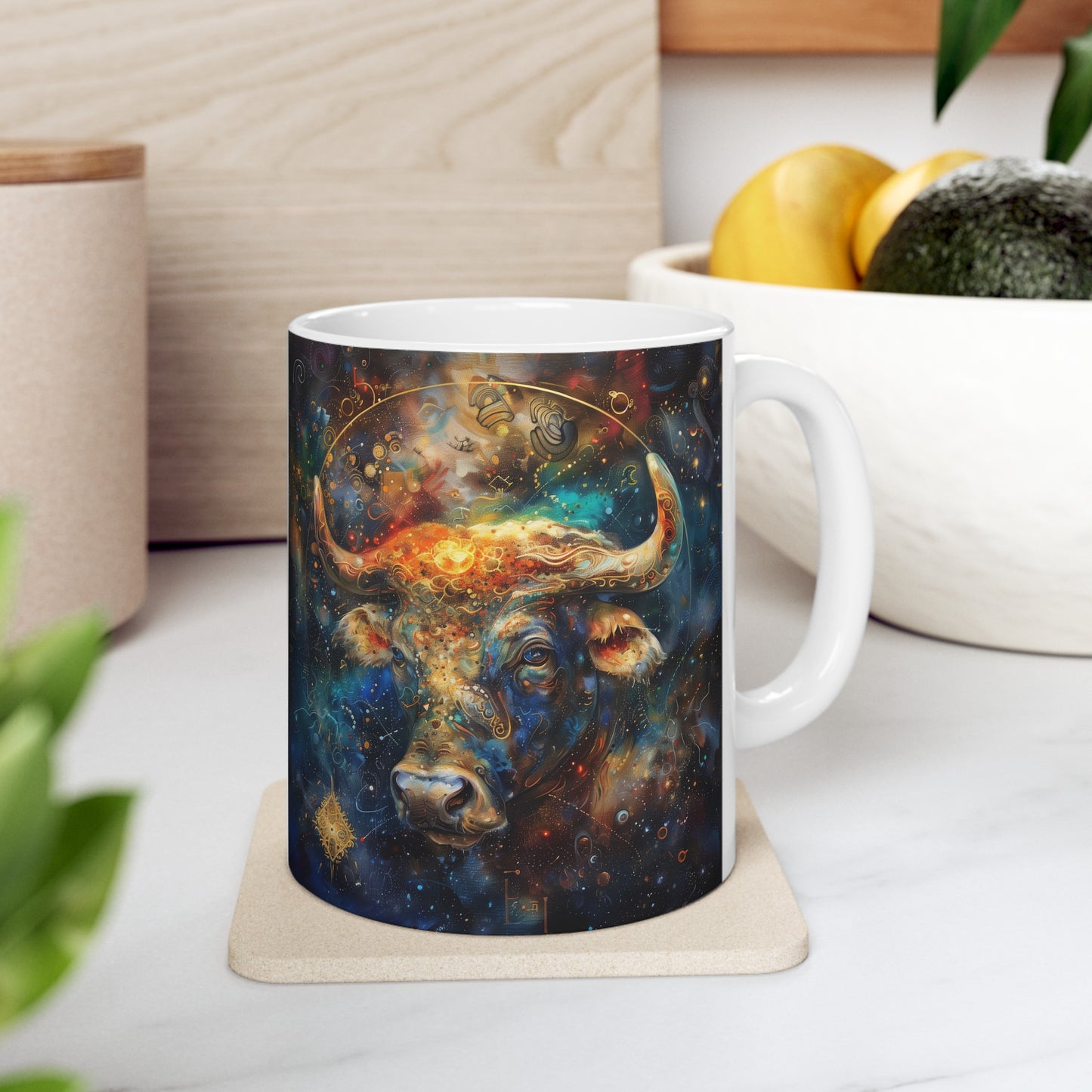 Taurus Celestial #2 - Ceramic Zodiac Mug Collection