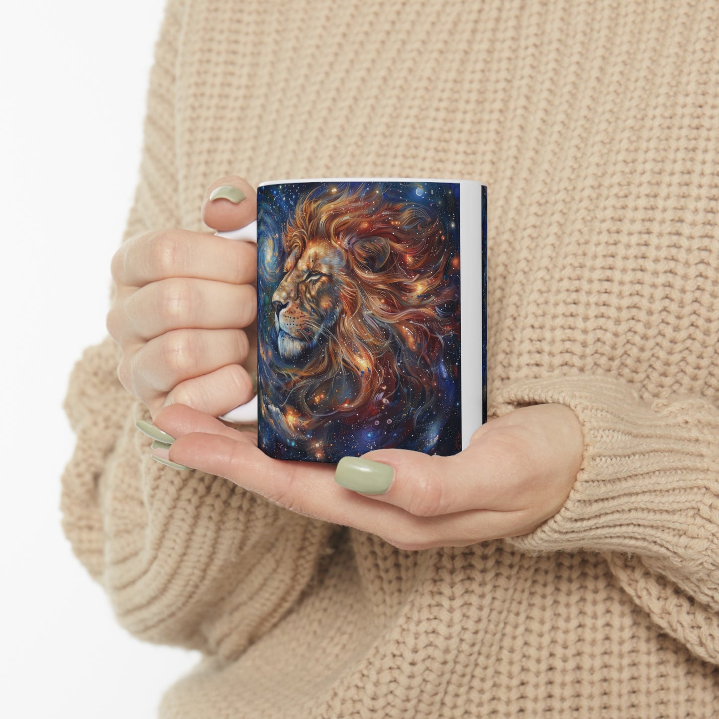 Leo Celestial #4 - Ceramic Zodiac Mug Collection