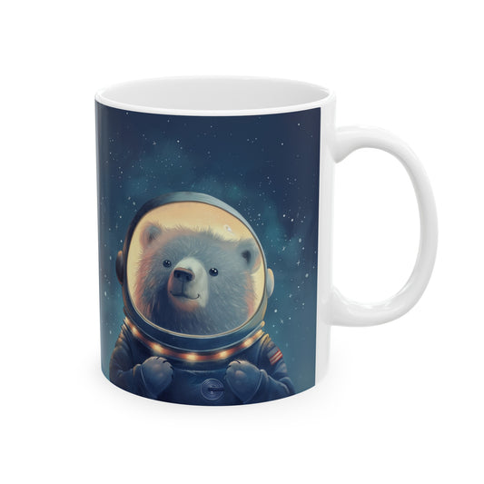 Cute Space Bear C - Ceramic Mug Collection