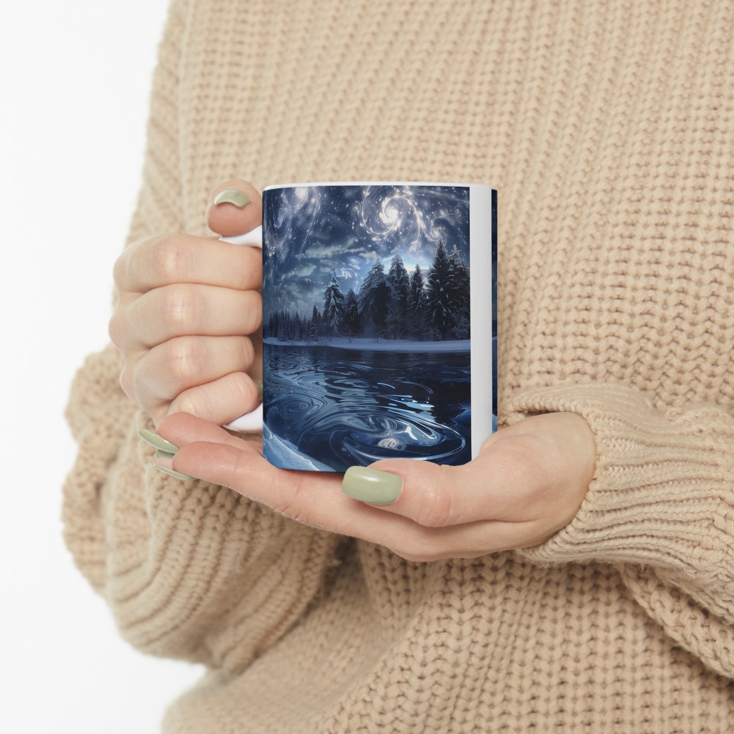 Frozen Lake Galaxy C - Ceramic Mug Collection