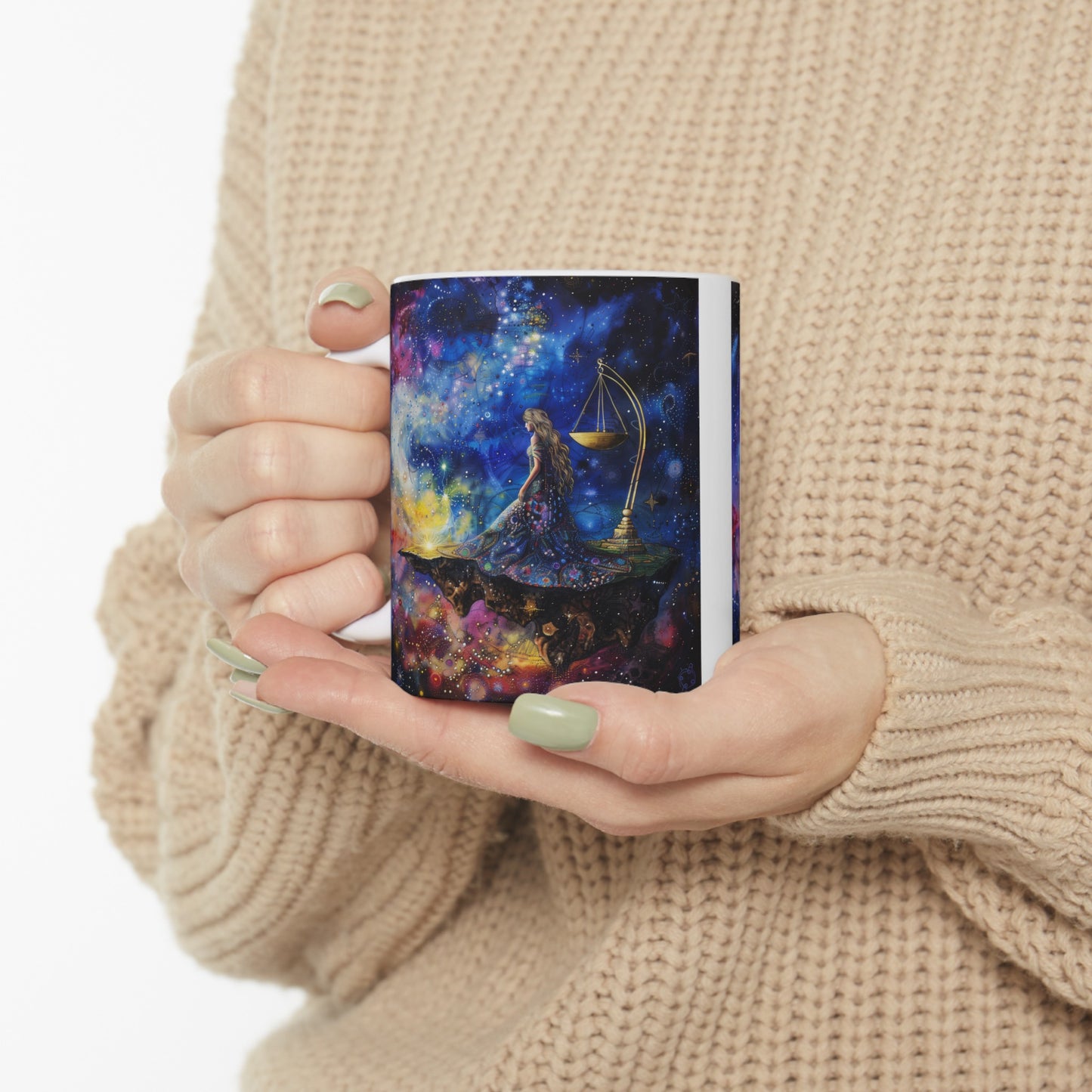 Libra Celestial #2 - Ceramic Zodiac Mug Collection