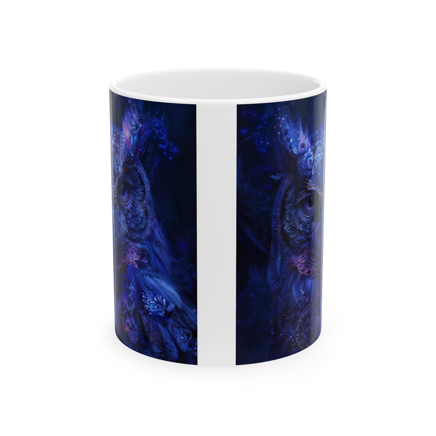 Cosmic Owl C - Ceramic Mug Collection