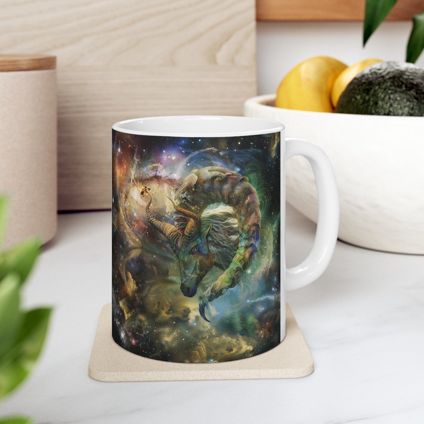 Capricorn Celestial #3 - Ceramic Zodiac Mug Collection