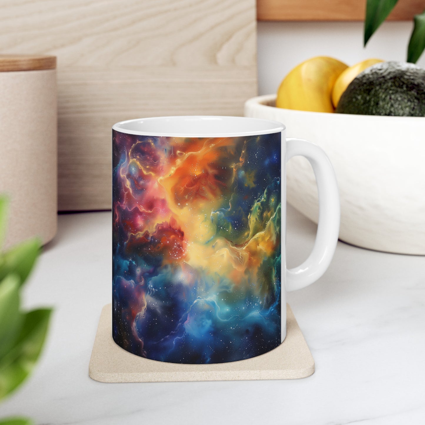 Artistic Nebula D - Ceramic Mug Collection