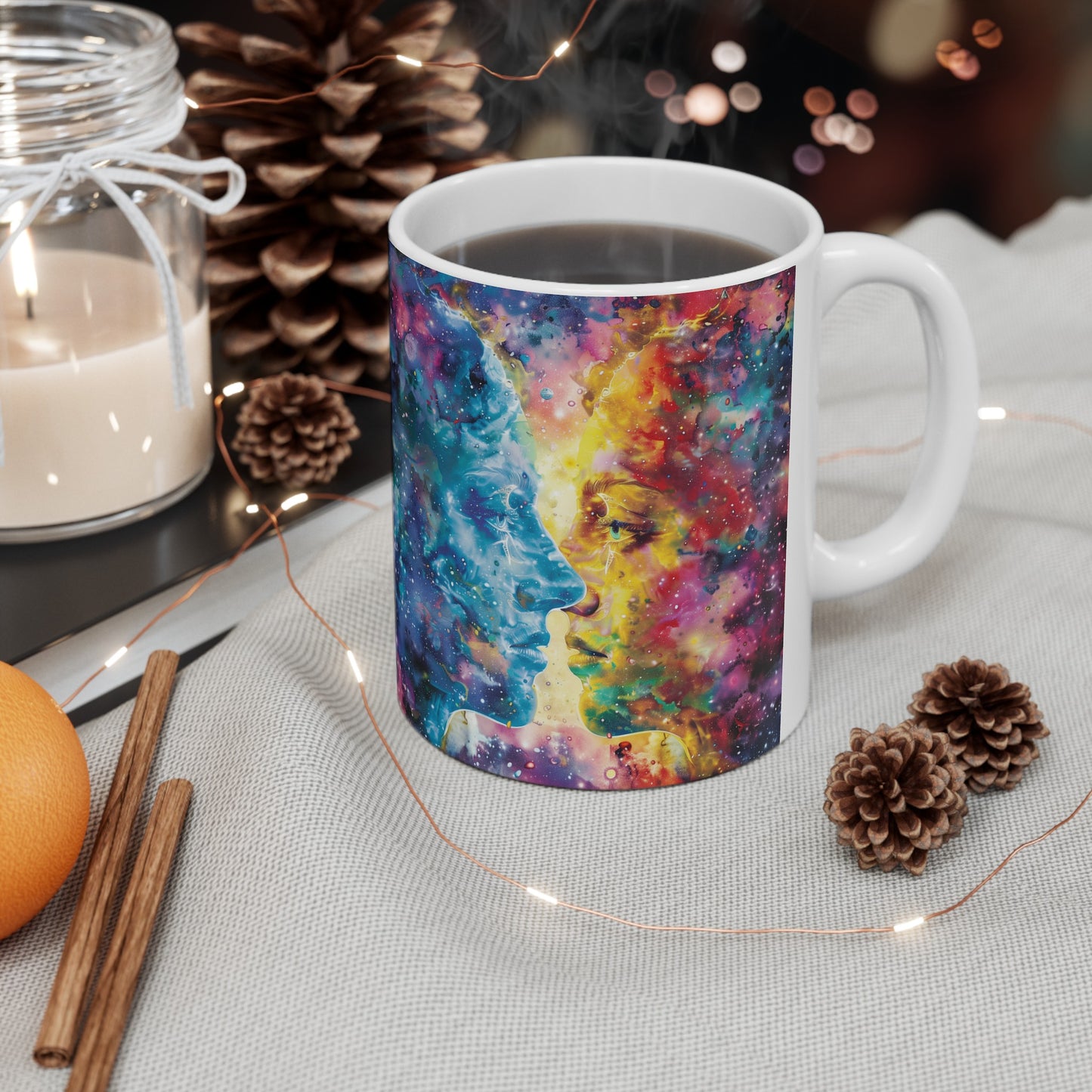 Gemini Celestial #3 - Ceramic Zodiac Mug Collection