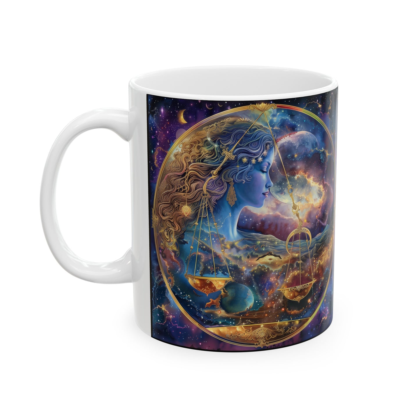 Libra Celestial #4 - Ceramic Zodiac Mug Collection