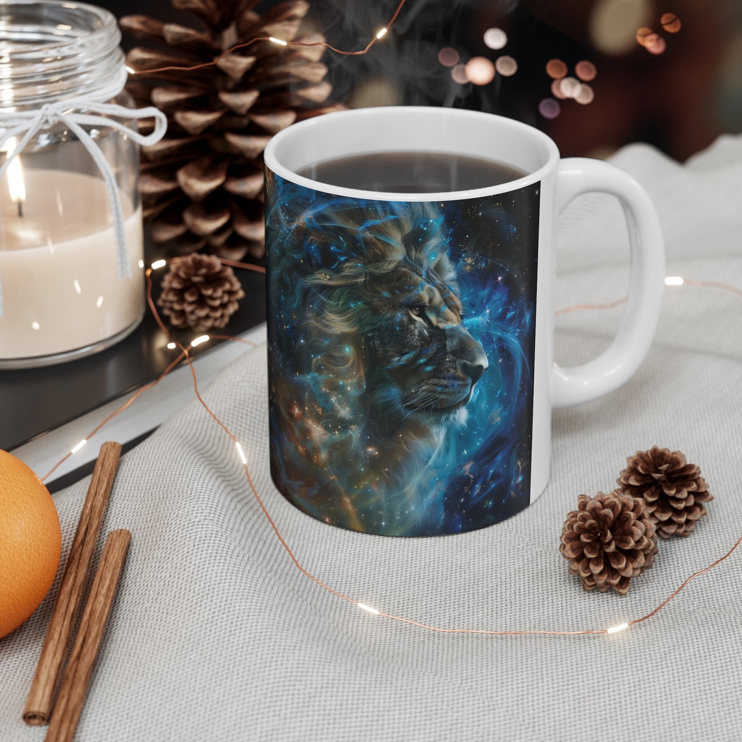 Leo Celestial #3 - Ceramic Zodiac Mug Collection