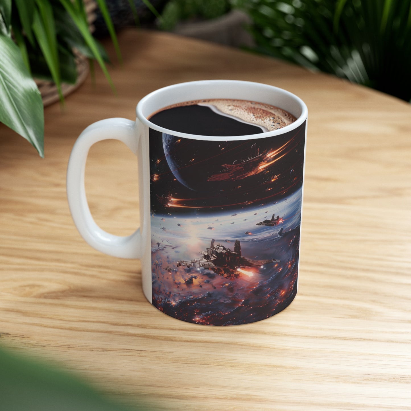 Space Battle B - Ceramic Mug Collection