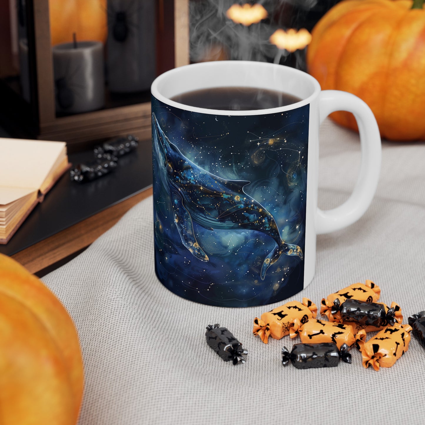 Cosmic Whale A - Ceramic Mug Collection