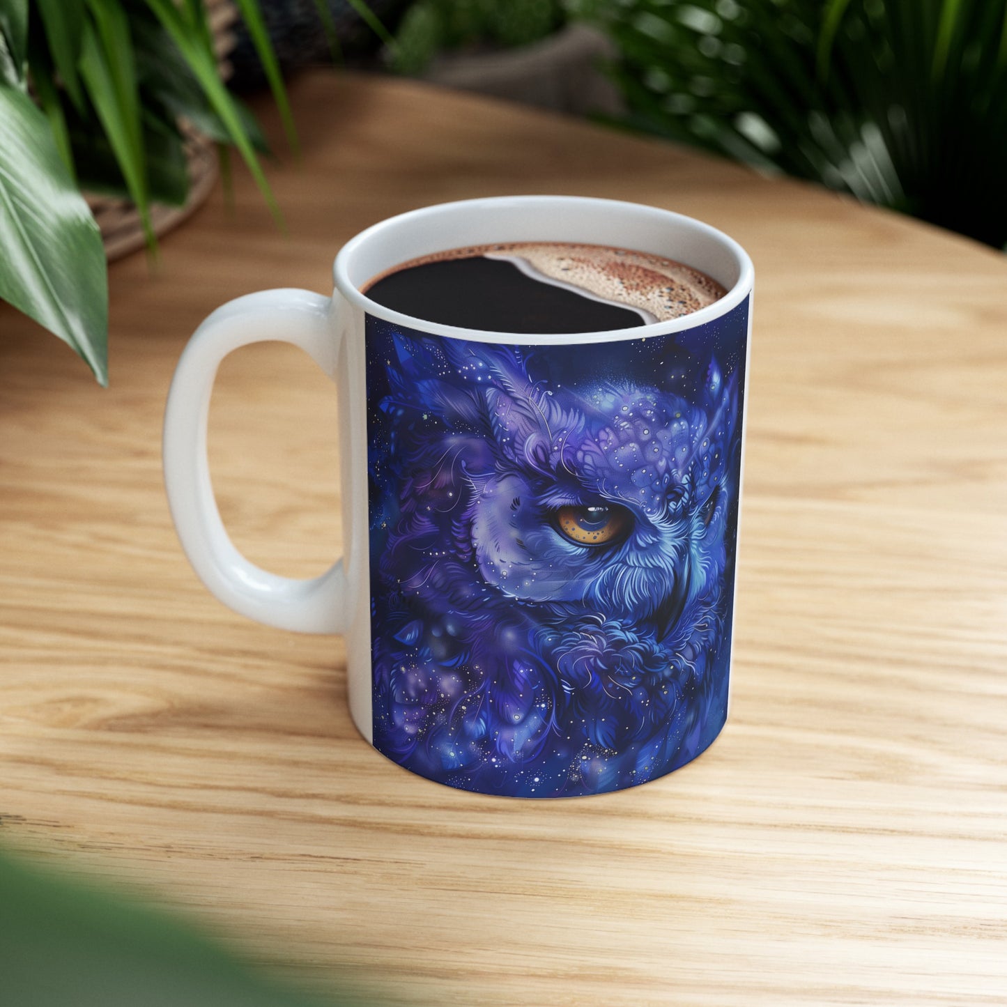 Cosmic Owl A - Ceramic Mug Collection