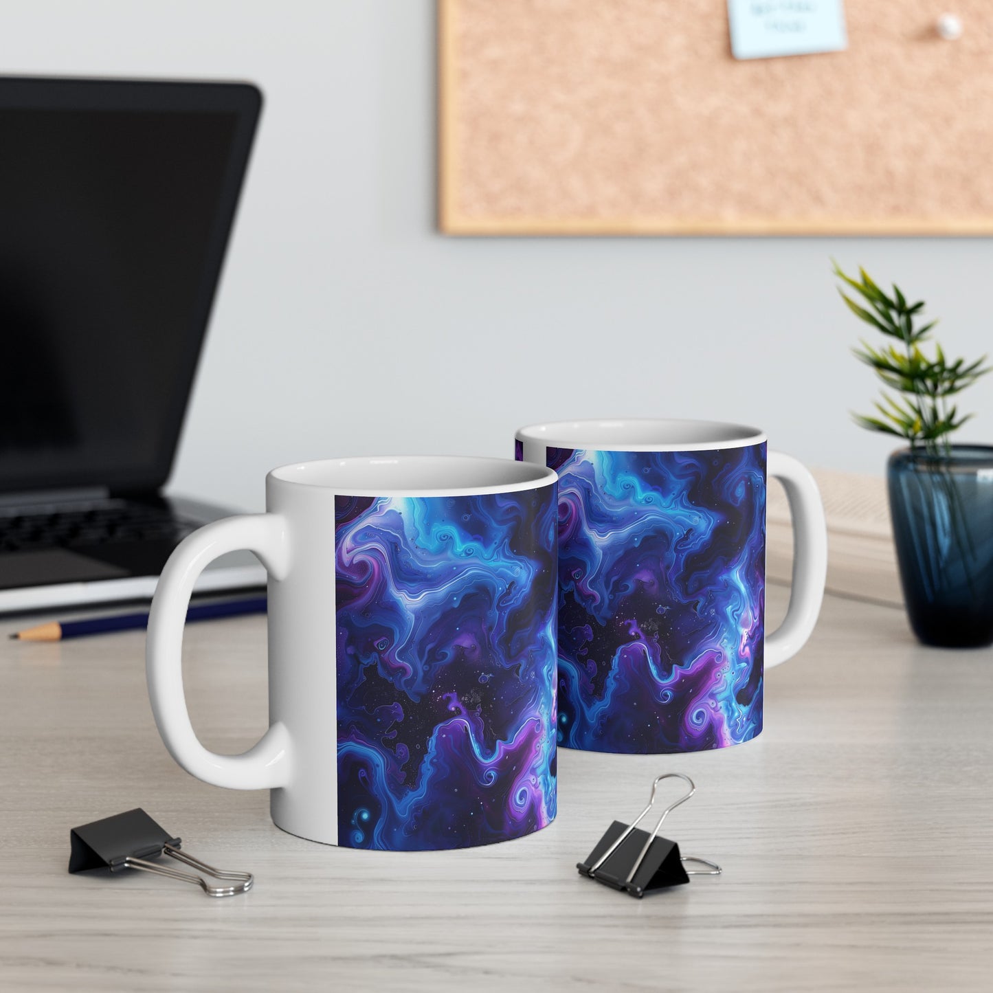 Cosmic Swirl A - Ceramic Mug Collection