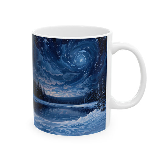 Frozen Lake Galaxy D - Ceramic Mug Collection