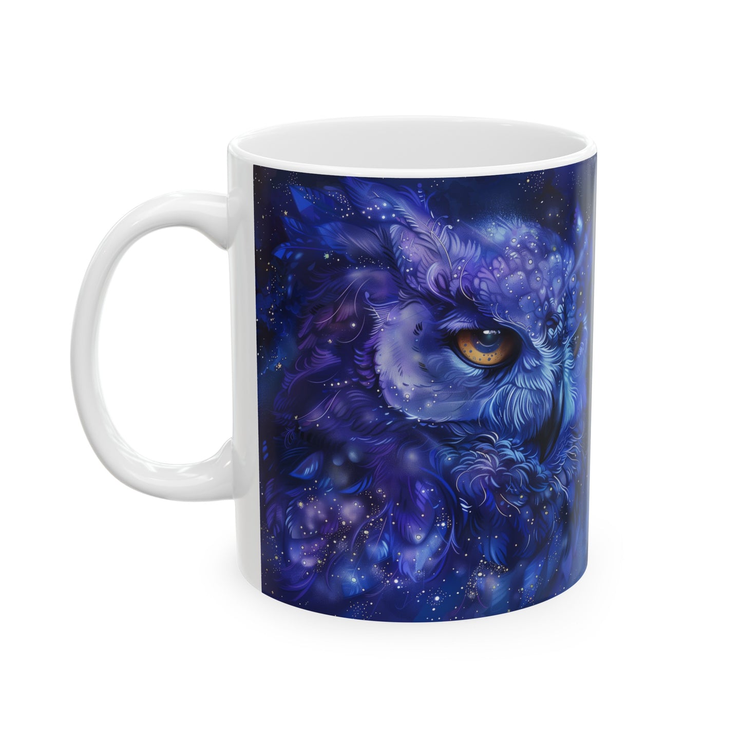 Cosmic Owl A - Ceramic Mug Collection