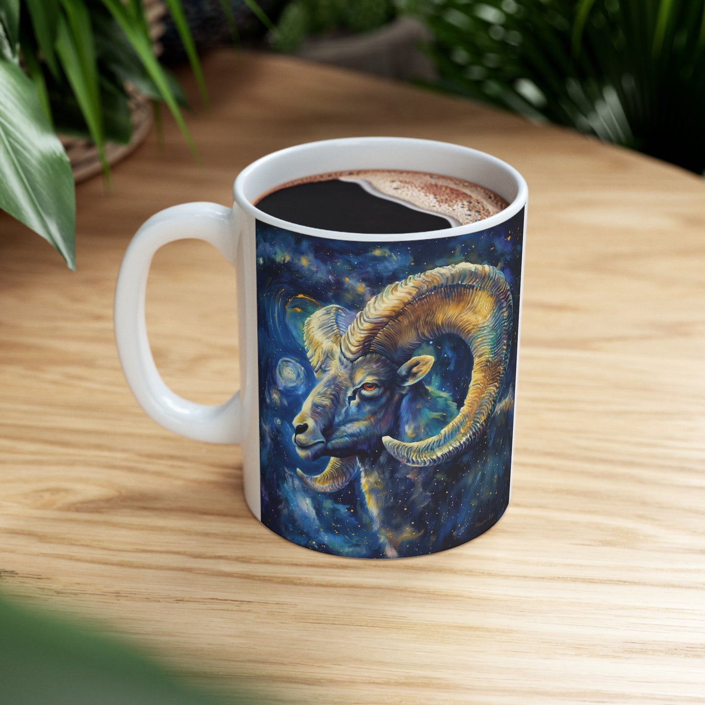 Aries Celestial #3 - Ceramic Zodiac Mug Collection