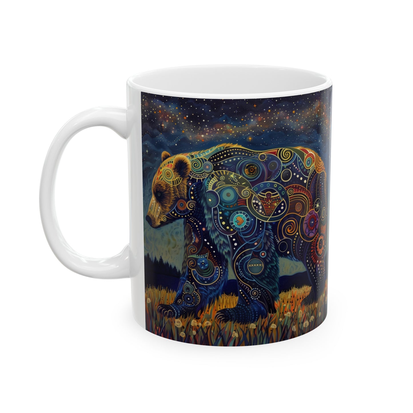 Cosmic Bear B - Ceramic Mug Collection