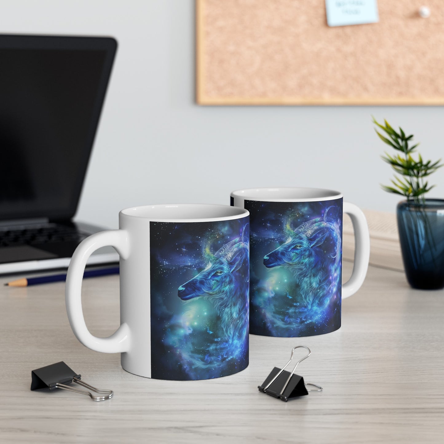 Capricorn Celestial #4 - Ceramic Zodiac Mug Collection