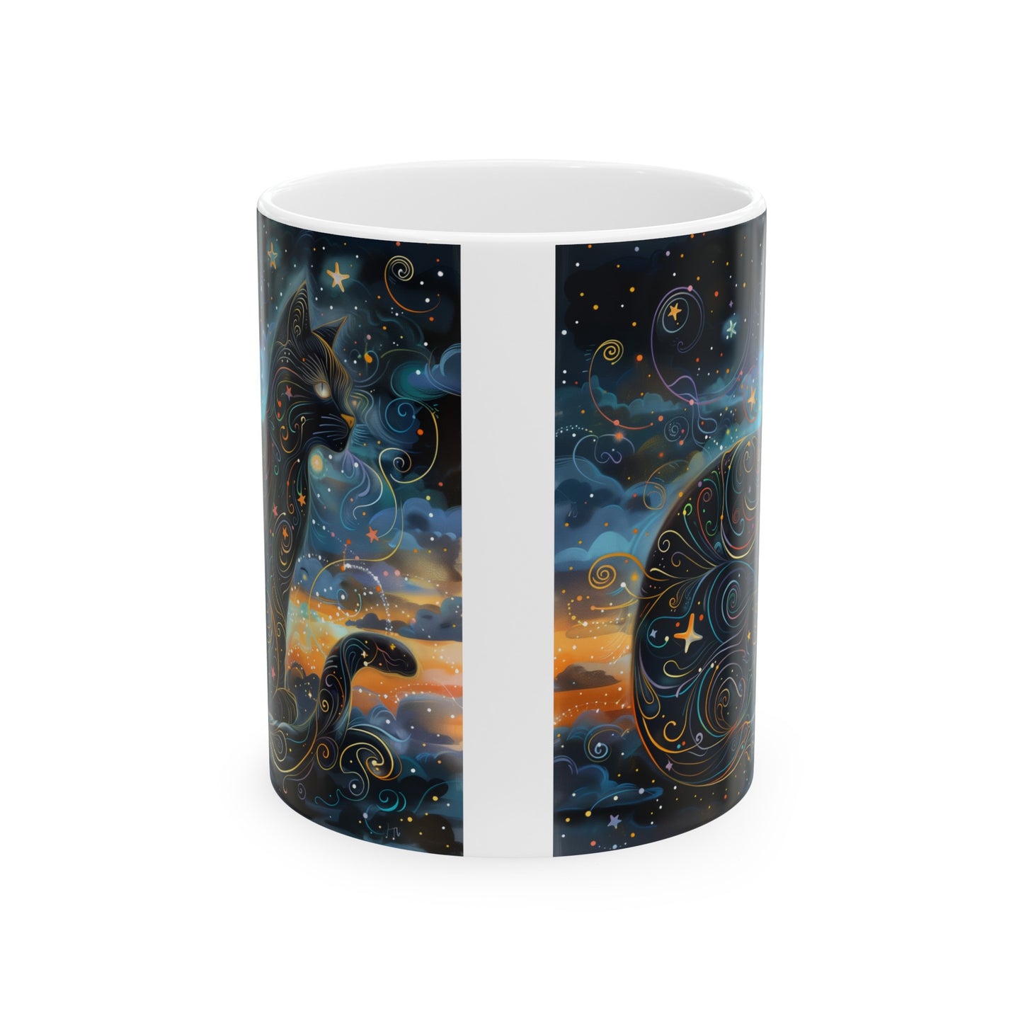 Cosmic Cat B - Ceramic Mug Collection