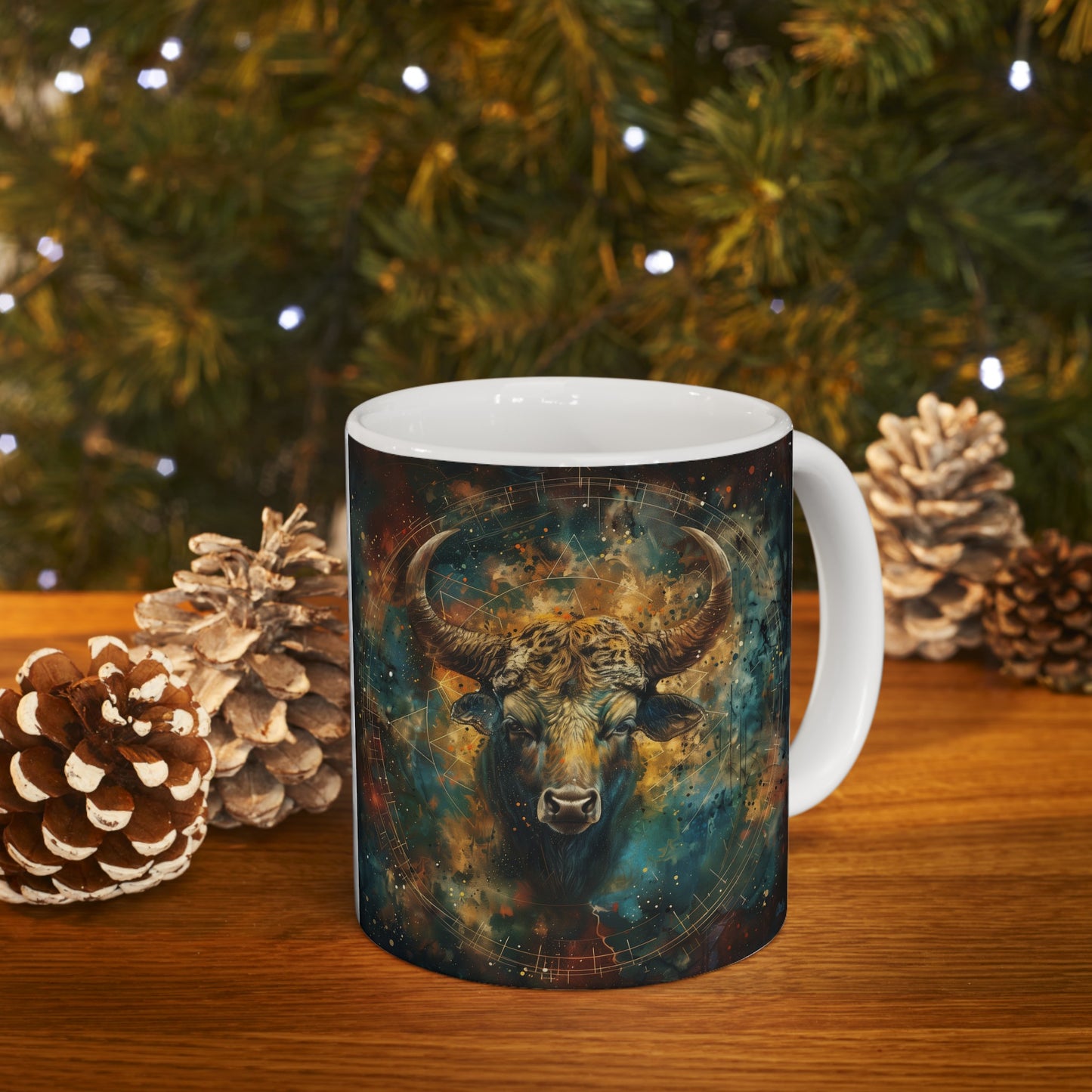 Taurus Celestial #1 - Ceramic Zodiac Mug Collection