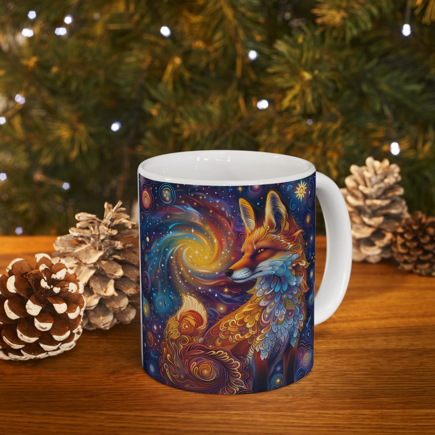 Cosmic Fox A - Ceramic Mug Collection