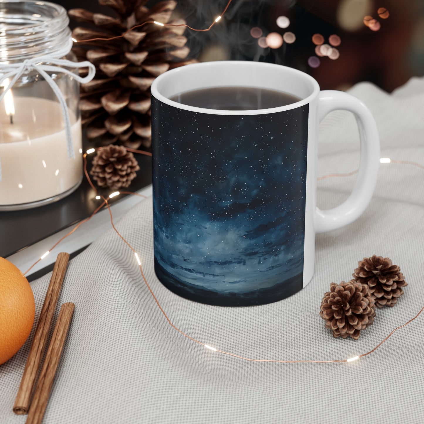 Night sky full of stars C - Ceramic Mug Collection