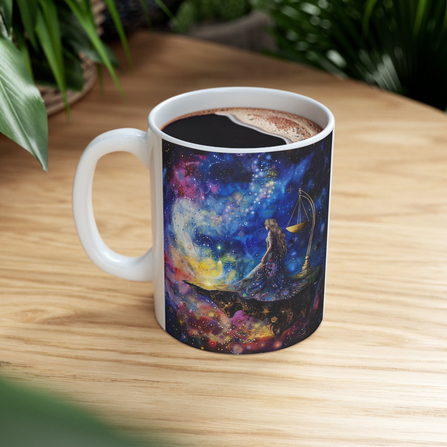 Libra Celestial #2 - Ceramic Zodiac Mug Collection