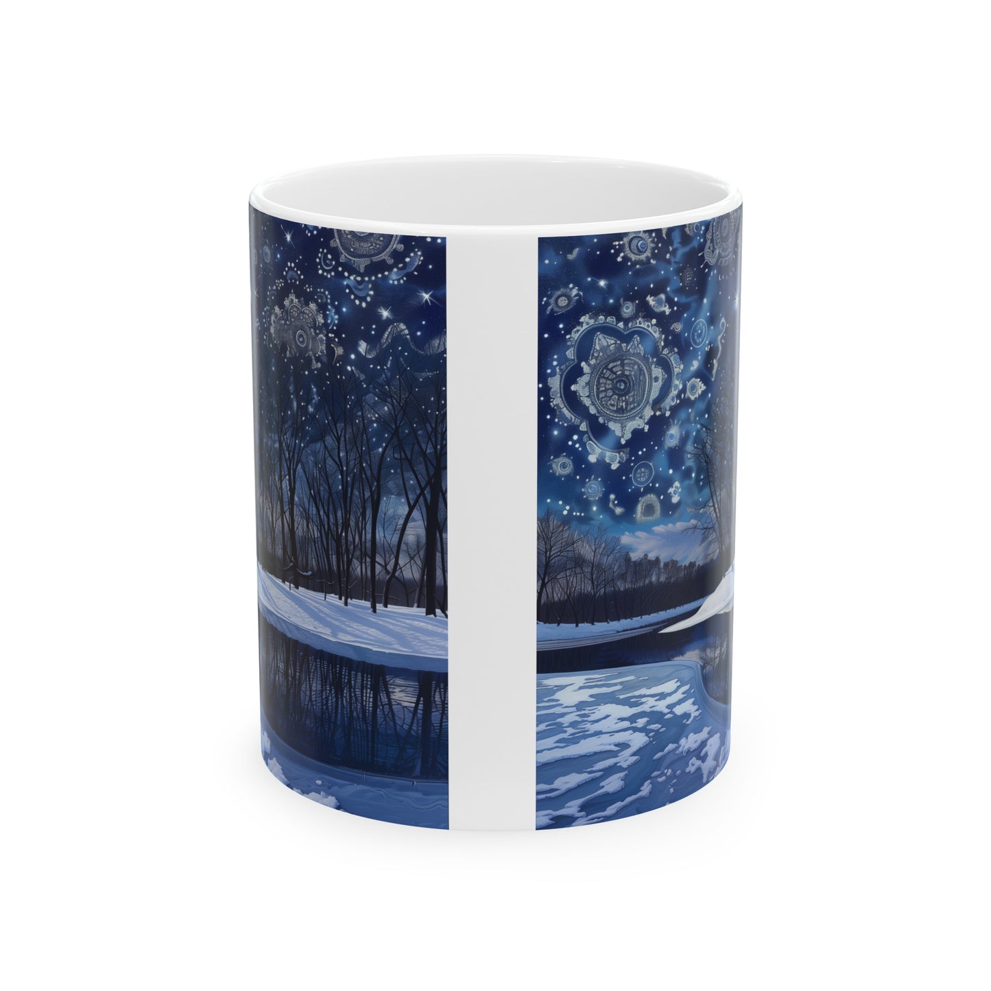 Frozen Lake Galaxy B - Ceramic Mug Collection