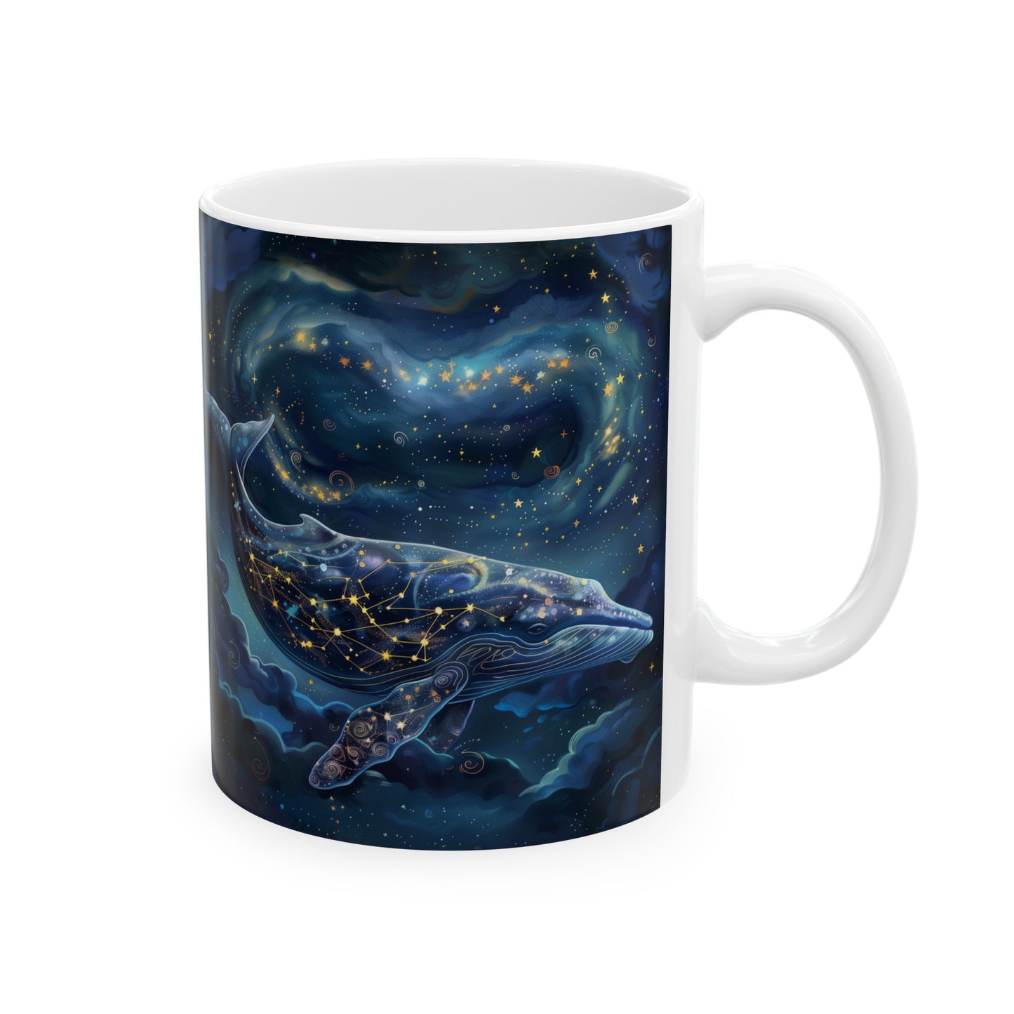 Cosmic Whale C - Ceramic Mug Collection