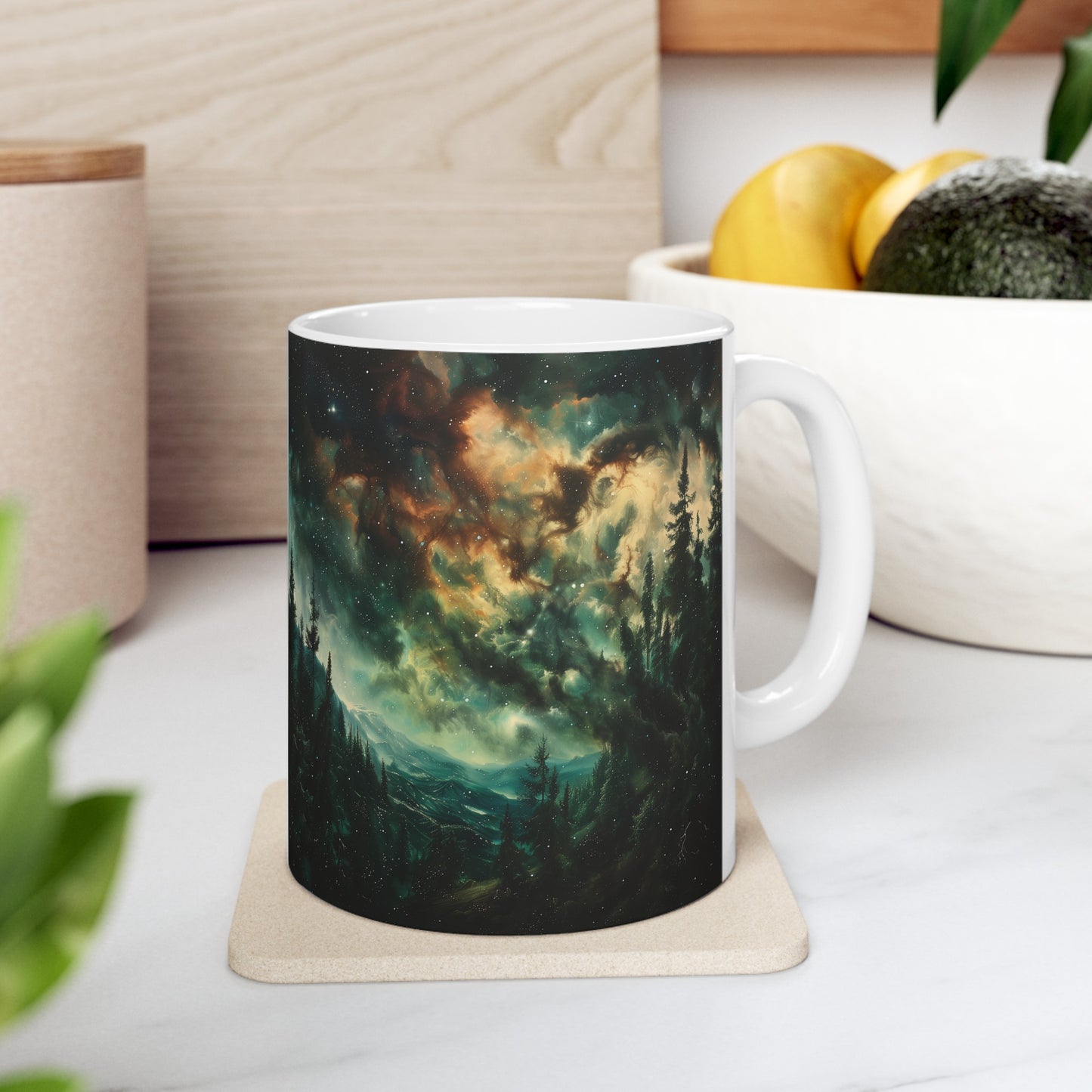 Cosmic Forest A - Ceramic Mug Collection