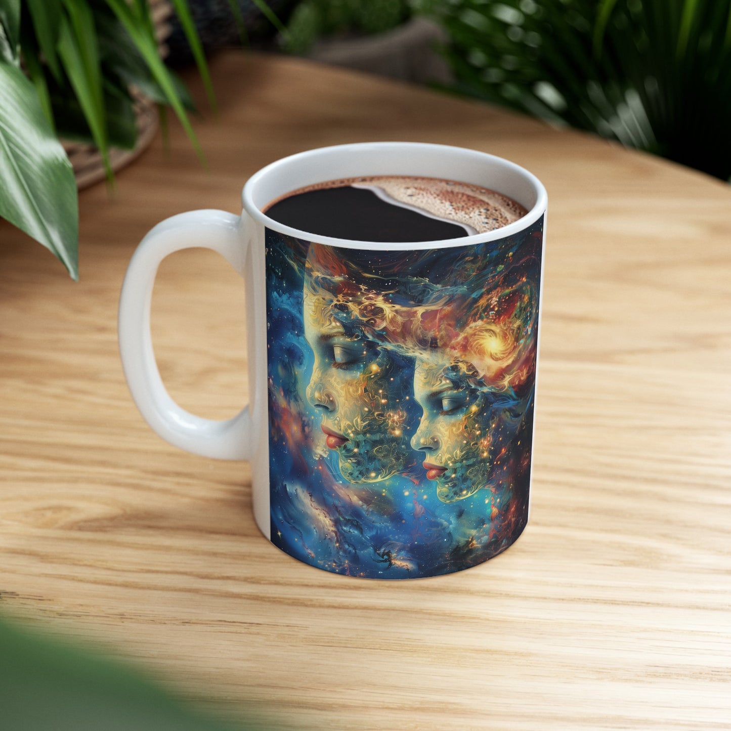 Gemini Celestial #4 - Ceramic Zodiac Mug Collection