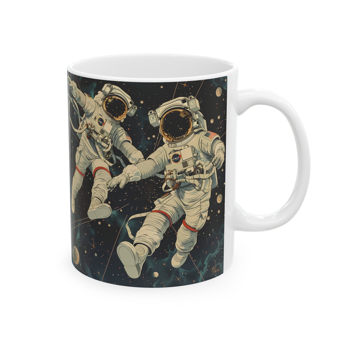 Astronauts A - Ceramic Mug Collection