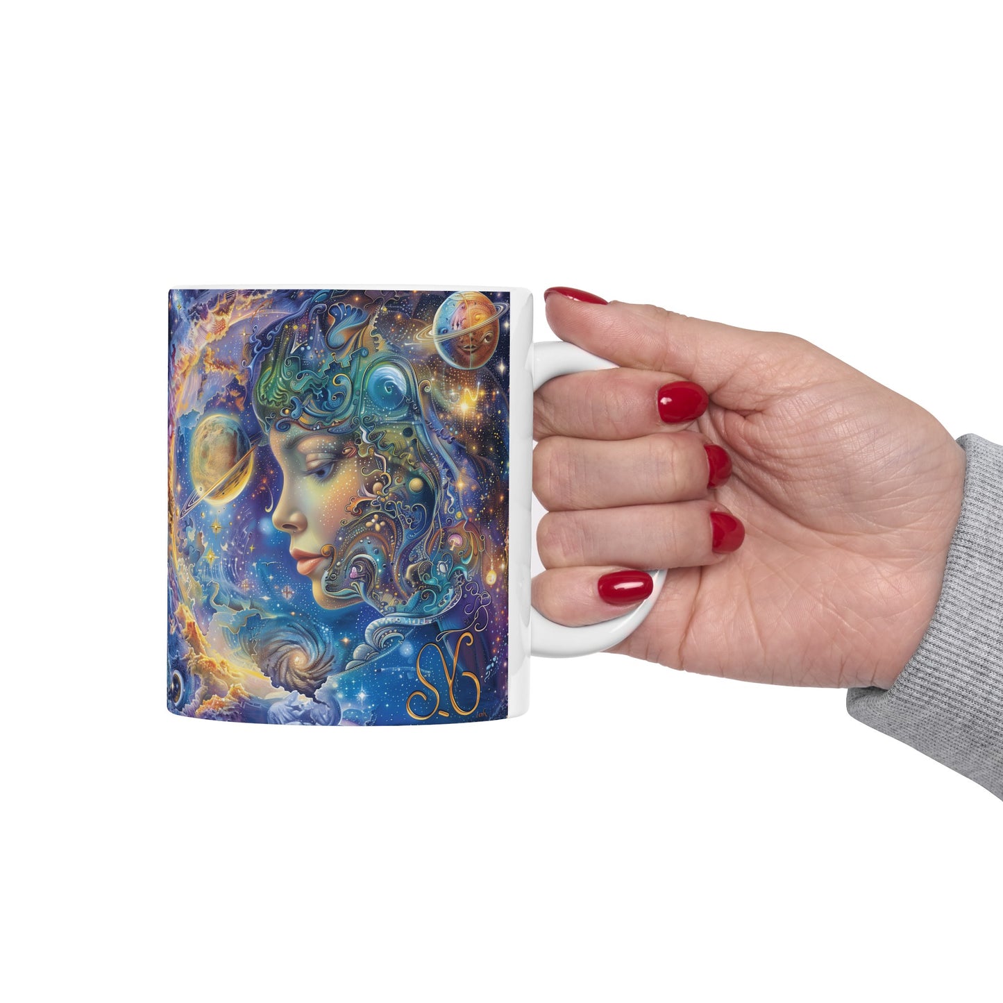 Virgo Celestial #4 - Ceramic Zodiac Mug Collection