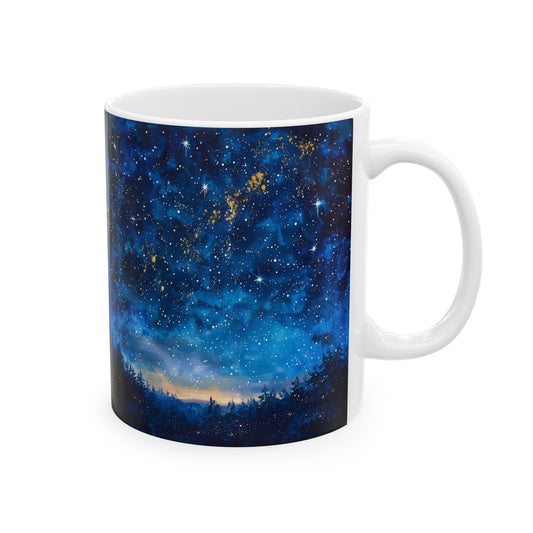 Night sky full of stars A - Ceramic Mug Collection