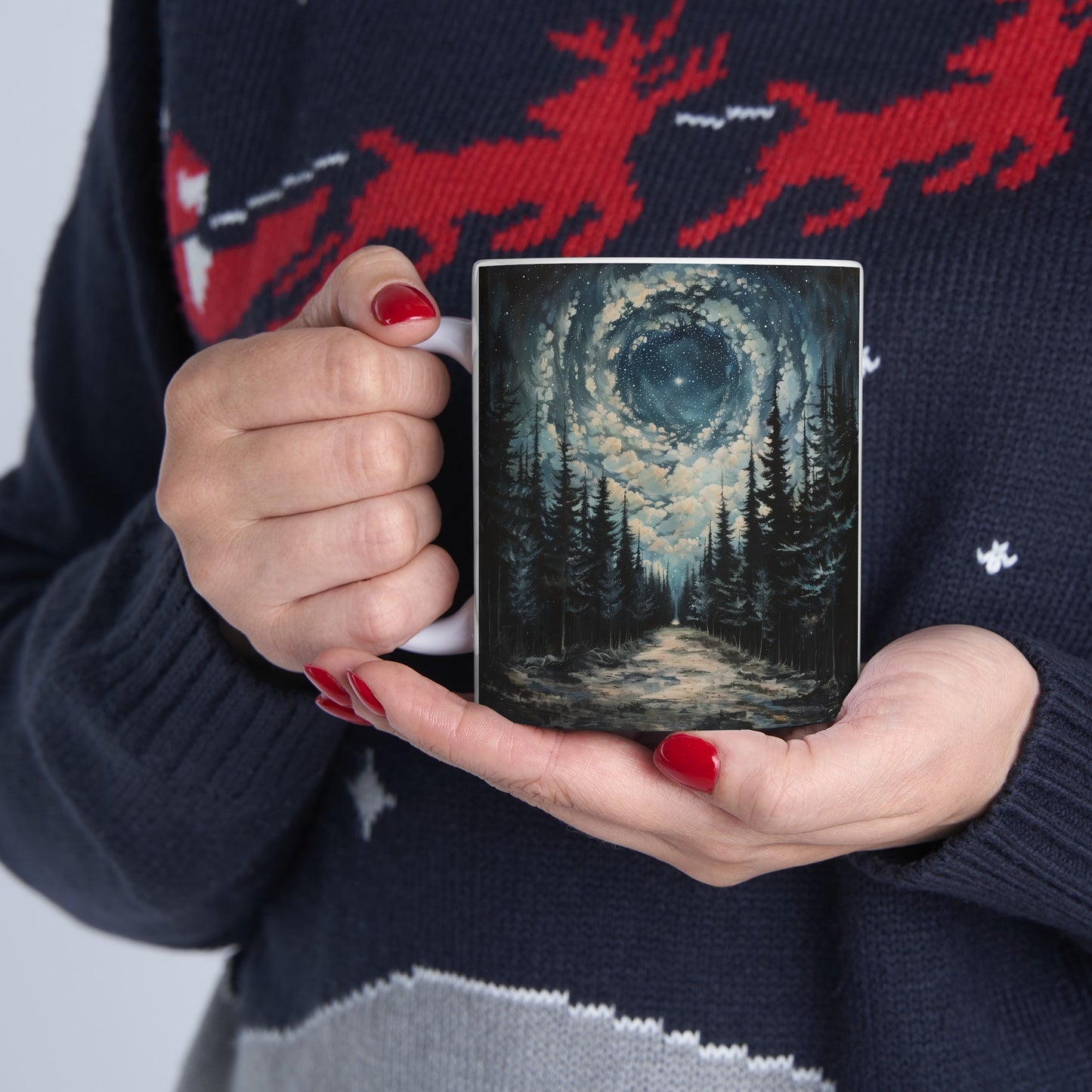 Cosmic Forest D - Ceramic Mug Collection