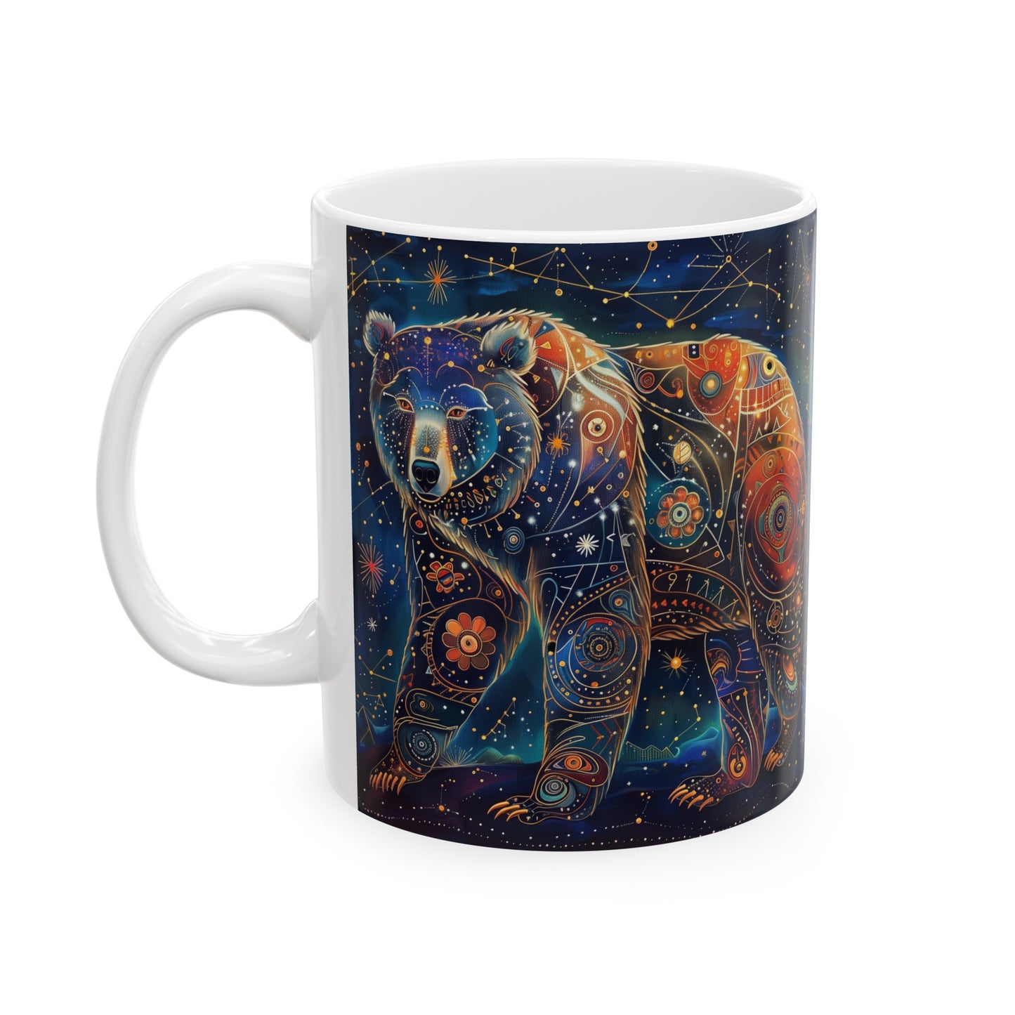 Cosmic Bear C - Ceramic Mug Collection