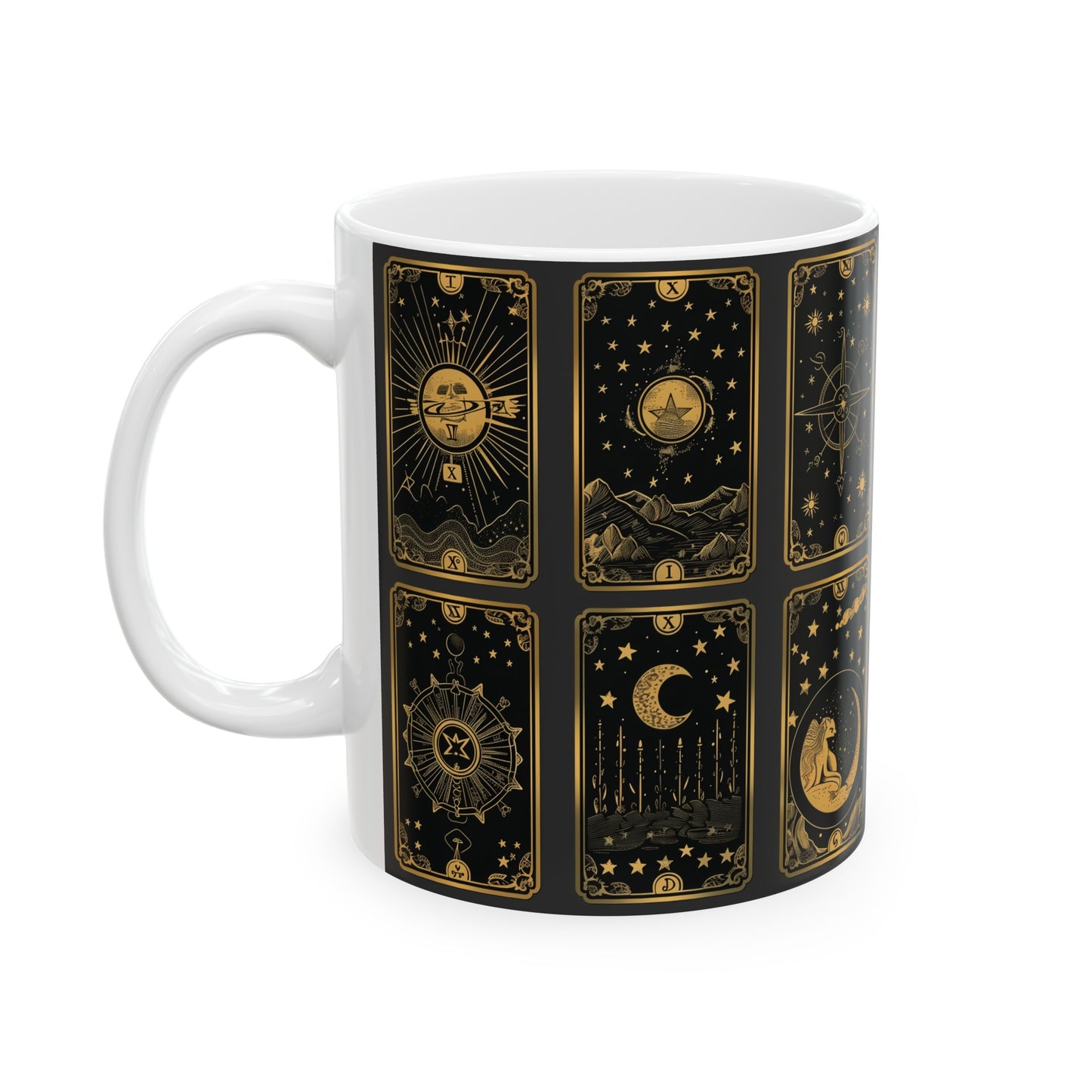 Tarot Cards A - Ceramic Mug Collection