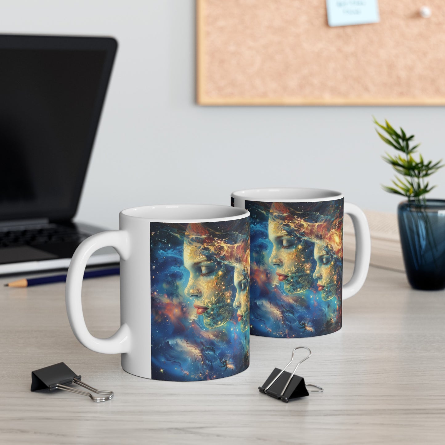 Gemini Celestial #4 - Ceramic Zodiac Mug Collection