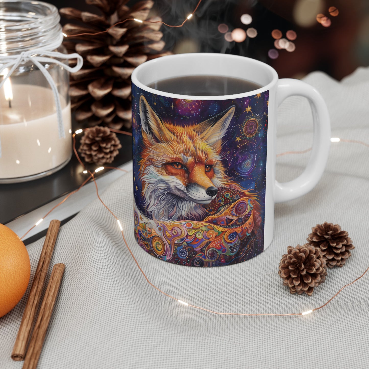 Cosmic Fox B - Ceramic Mug Collection