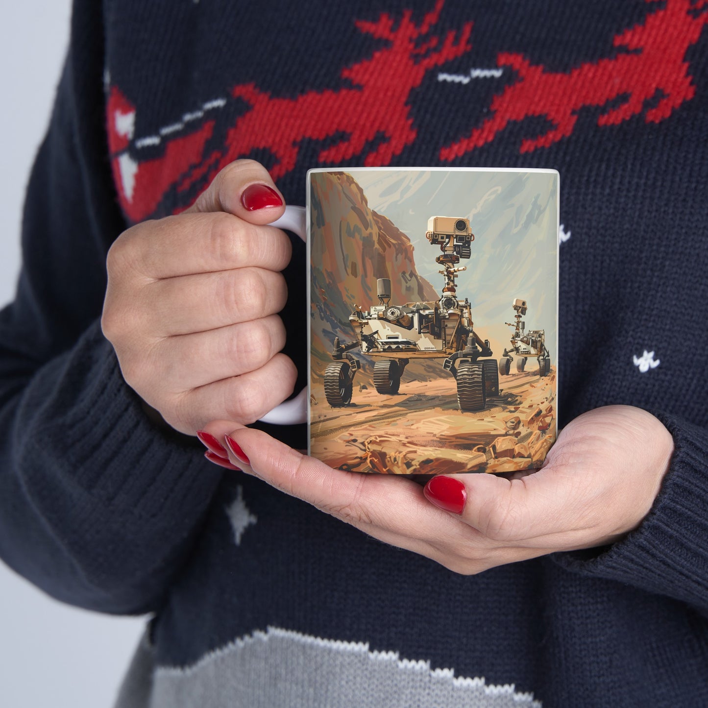 Mars Rovers C - Ceramic Mug Collection