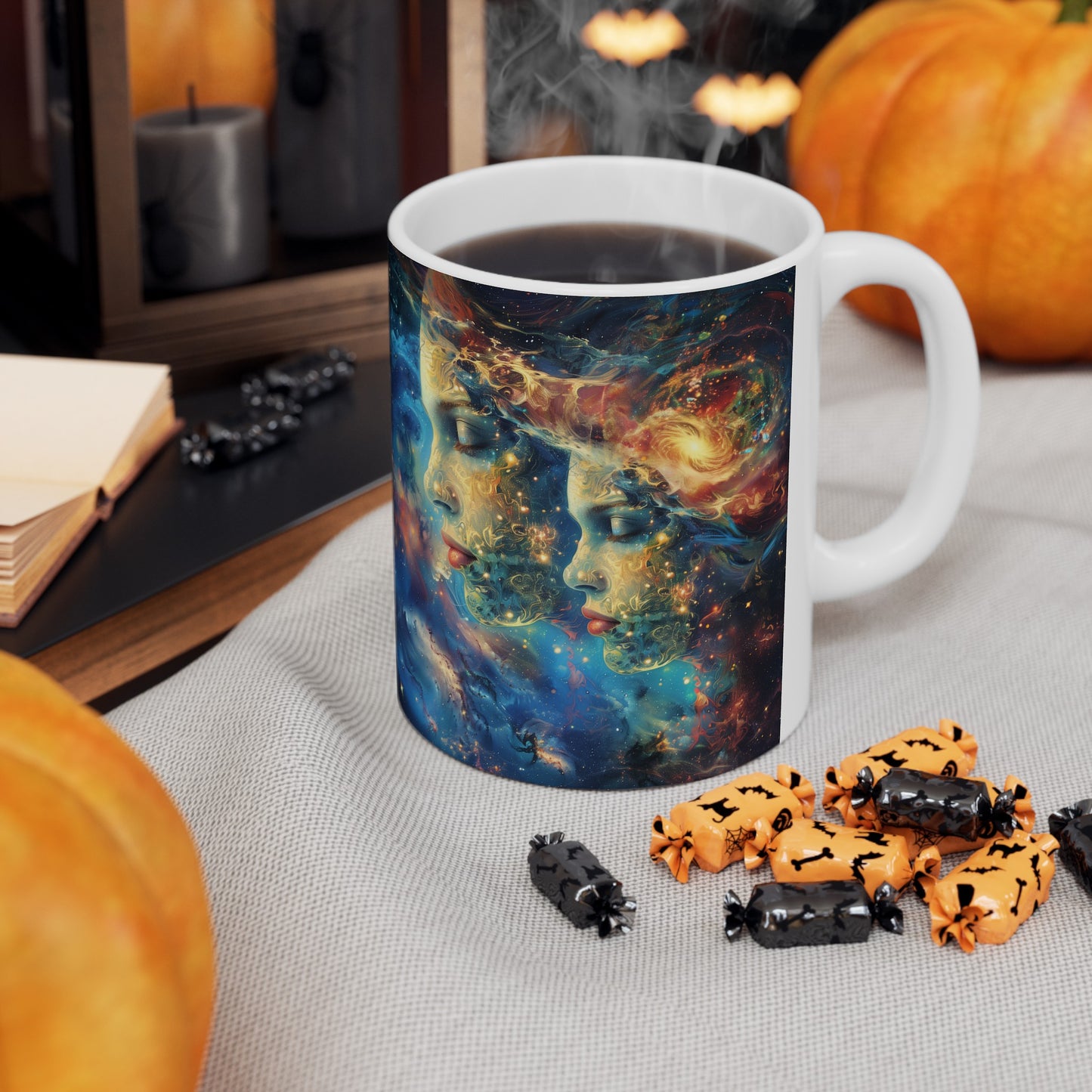 Gemini Celestial #4 - Ceramic Zodiac Mug Collection