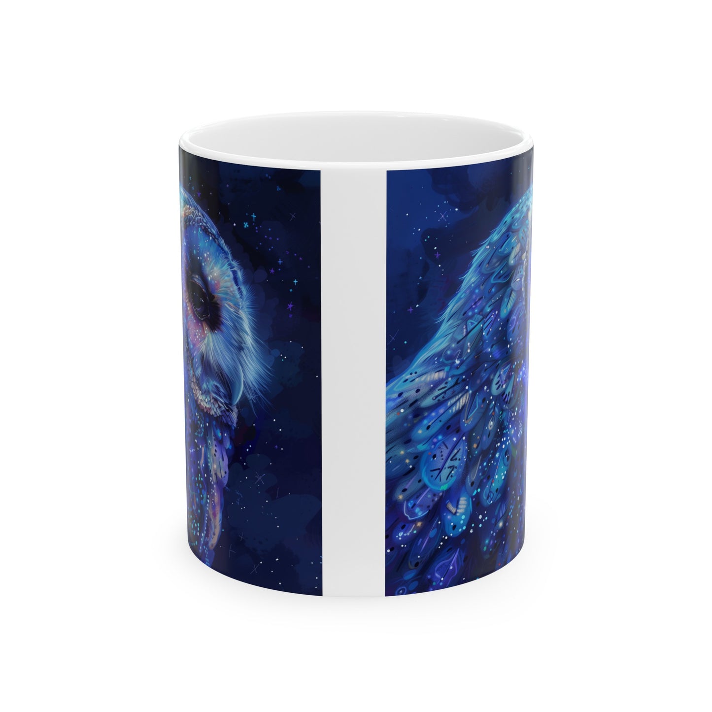 Cosmic Owl D - Ceramic Mug Collection