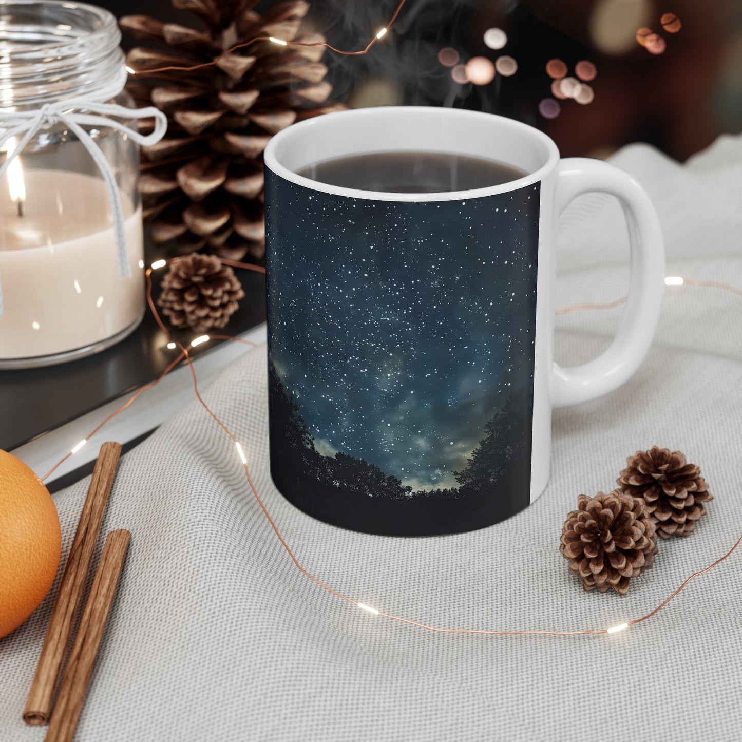 Night sky full of stars B - Ceramic Mug Collection