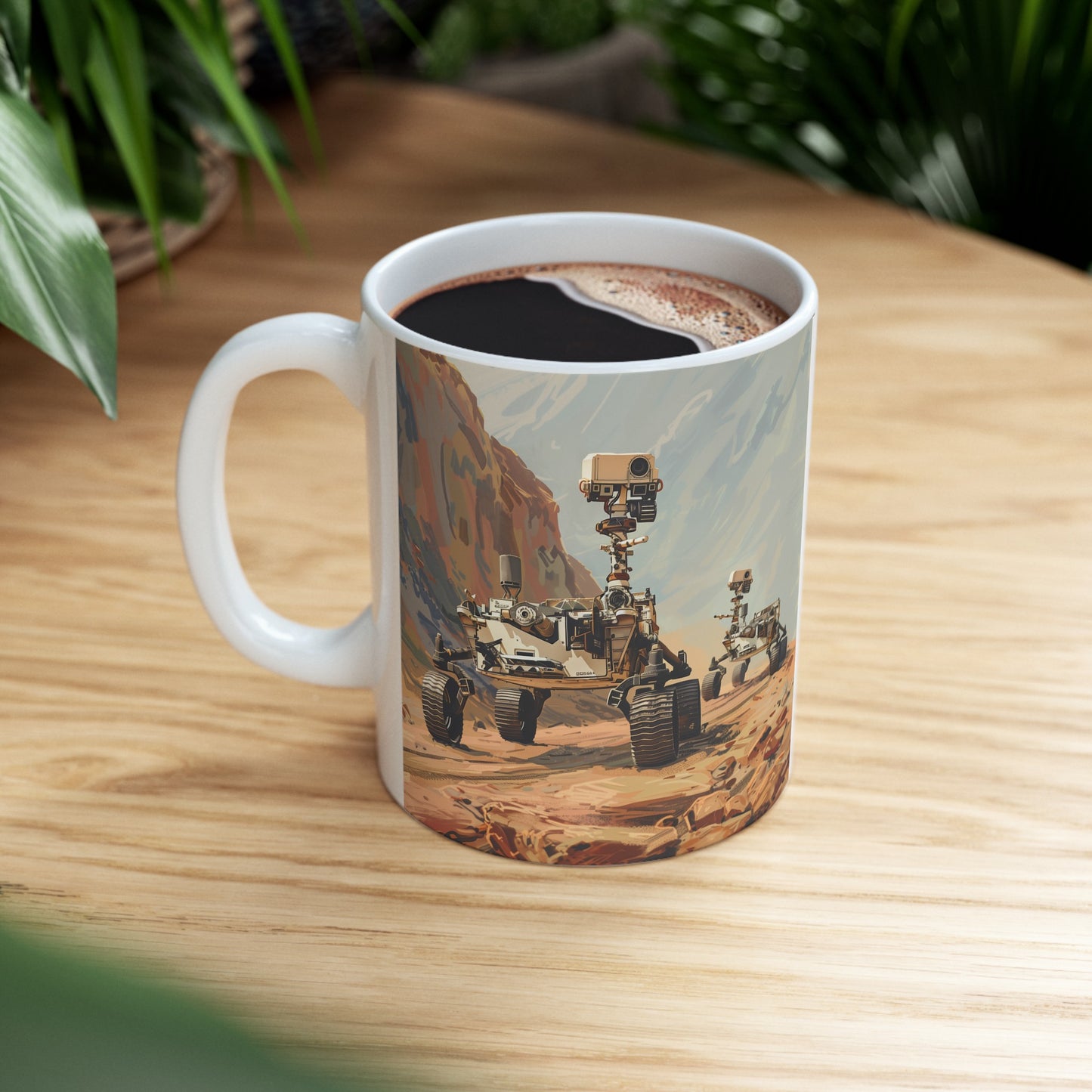 Mars Rovers C - Ceramic Mug Collection