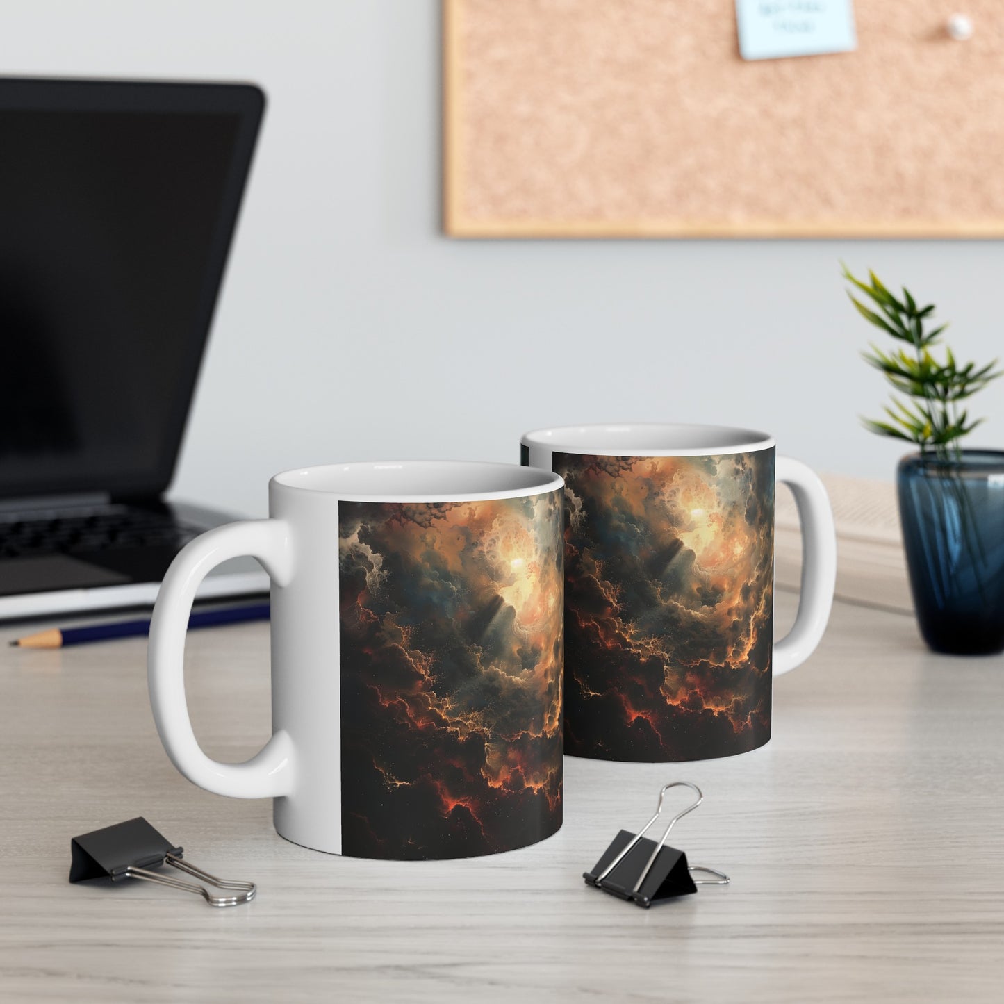 Artistic Supernova B - Ceramic Mug Collection