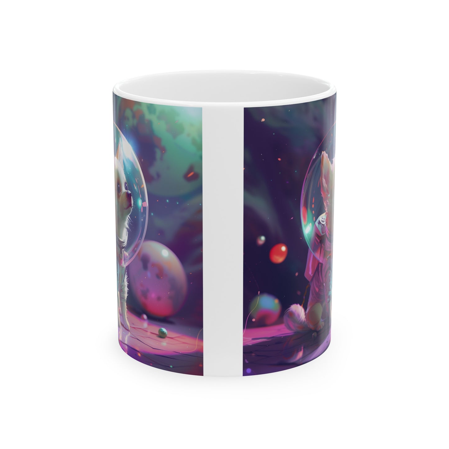 Cute Space Dog C - Ceramic Mug Collection