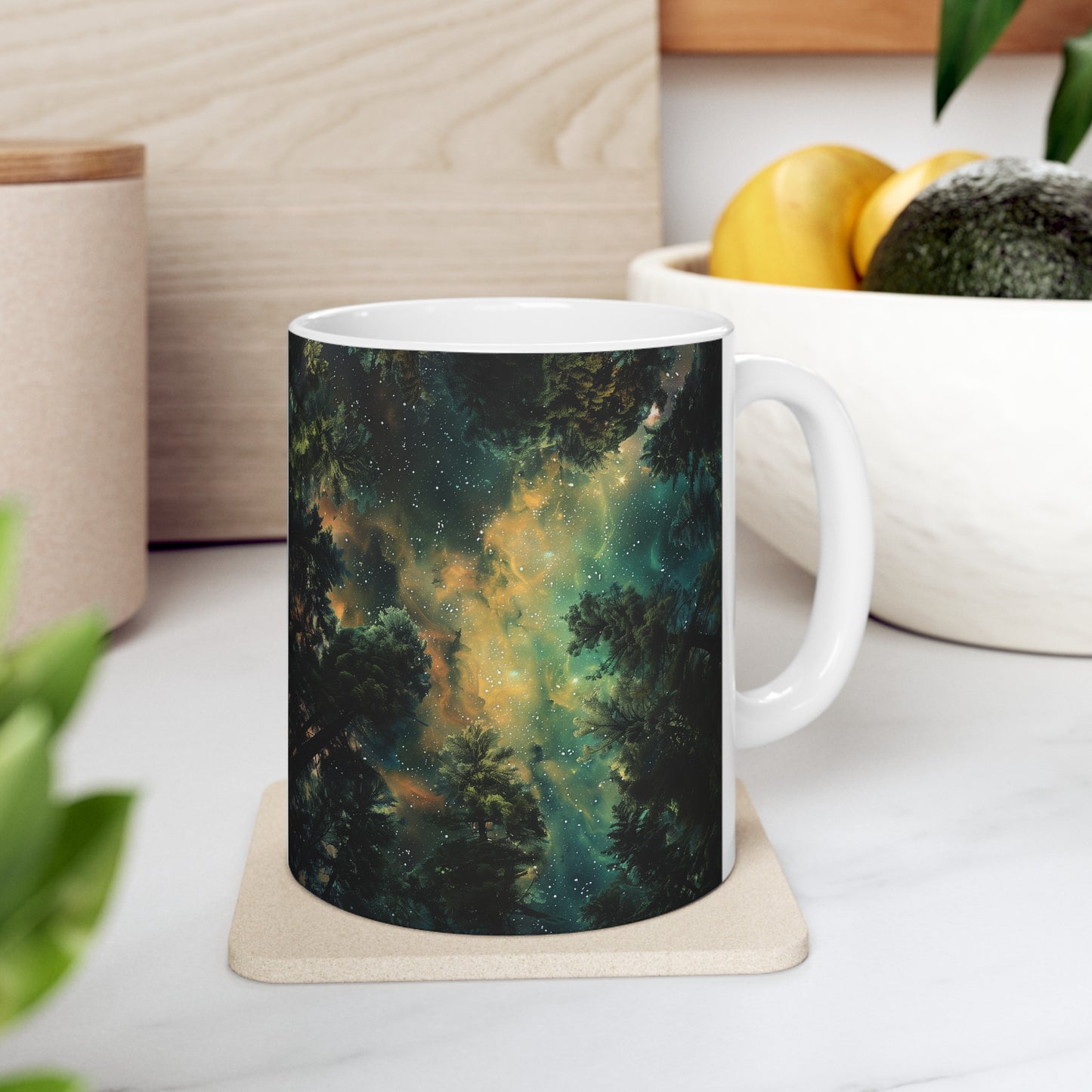 Cosmic Forest B - Ceramic Mug Collection