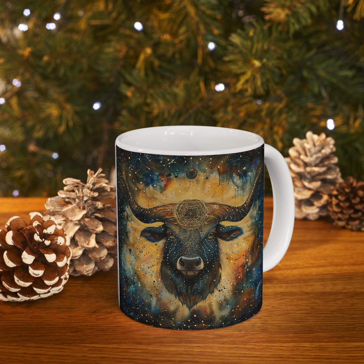 Taurus Celestial #4 - Ceramic Zodiac Mug Collection