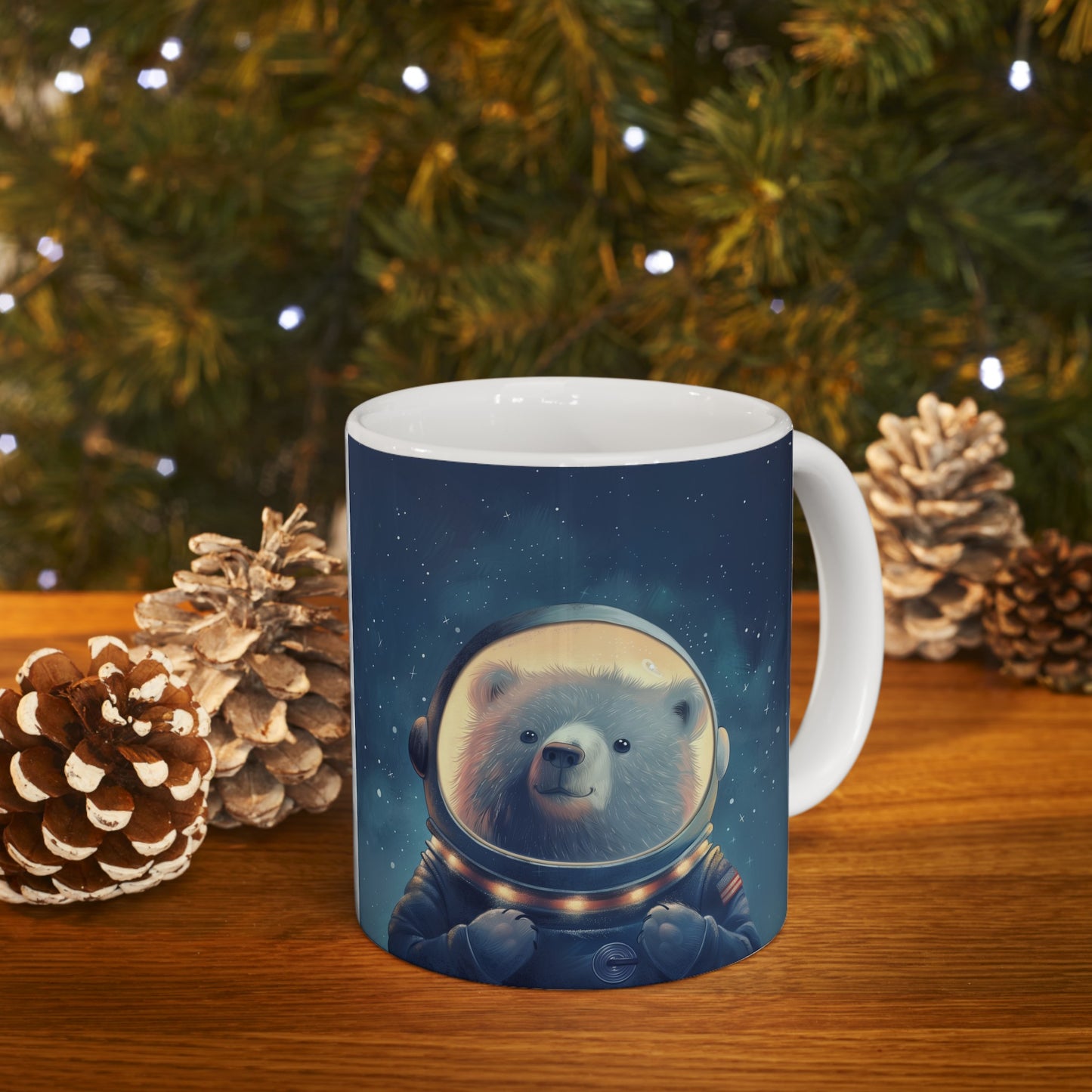 Cute Space Bear C - Ceramic Mug Collection