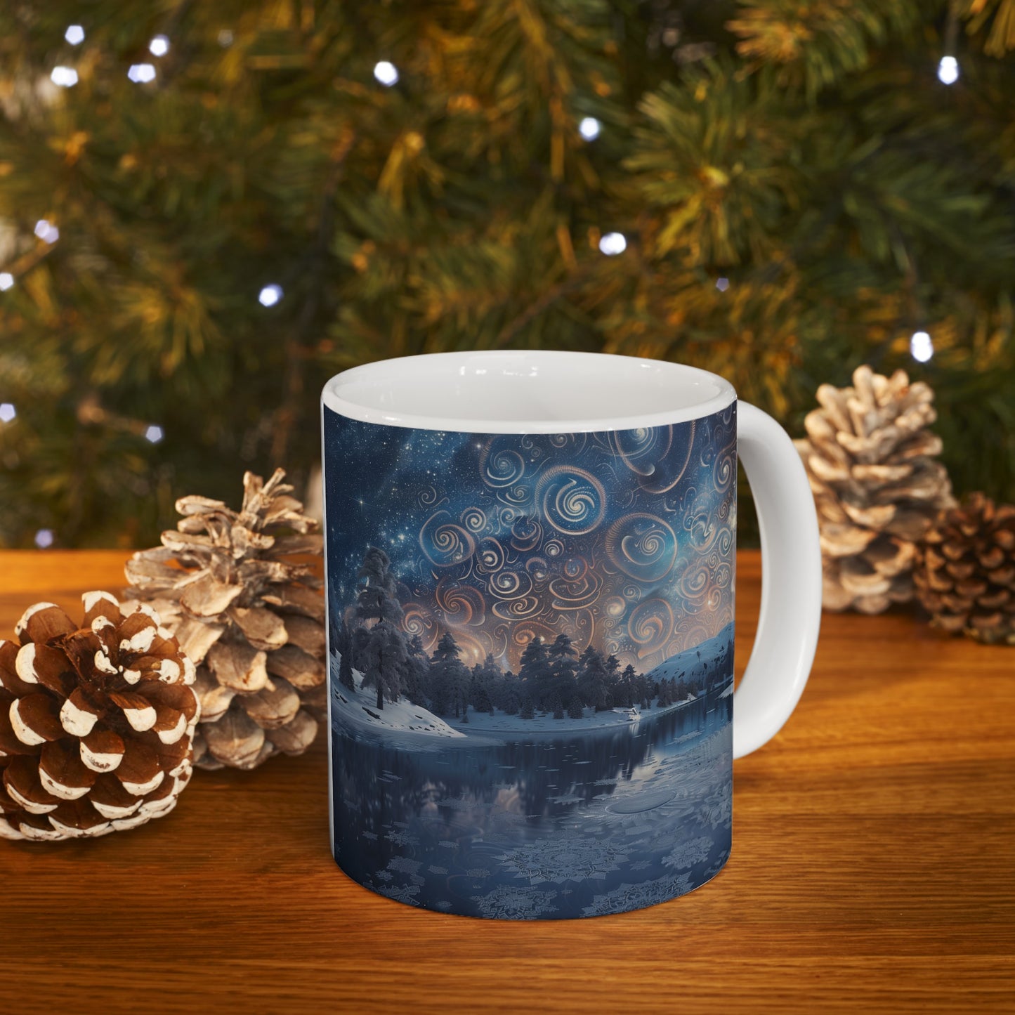 Frozen Lake Galaxy A - Ceramic Mug Collection