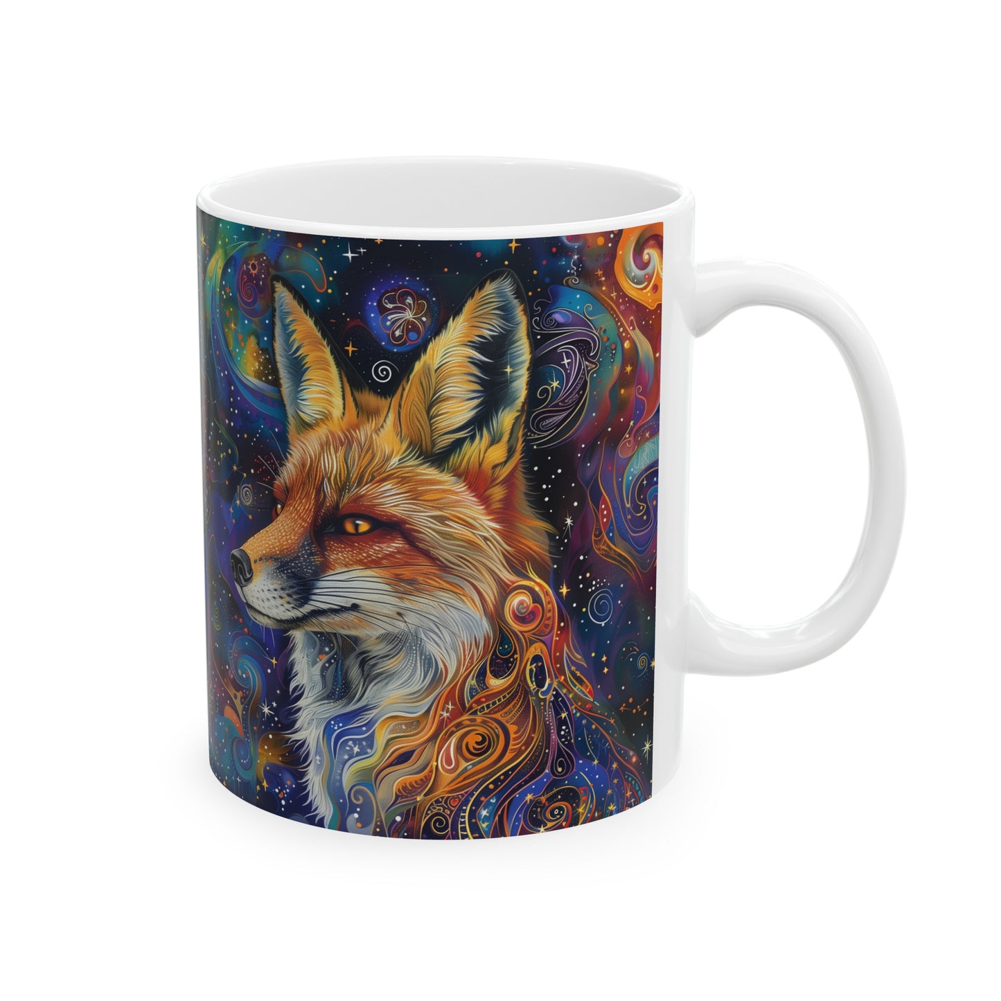 Cosmic Fox D - Ceramic Mug Collection