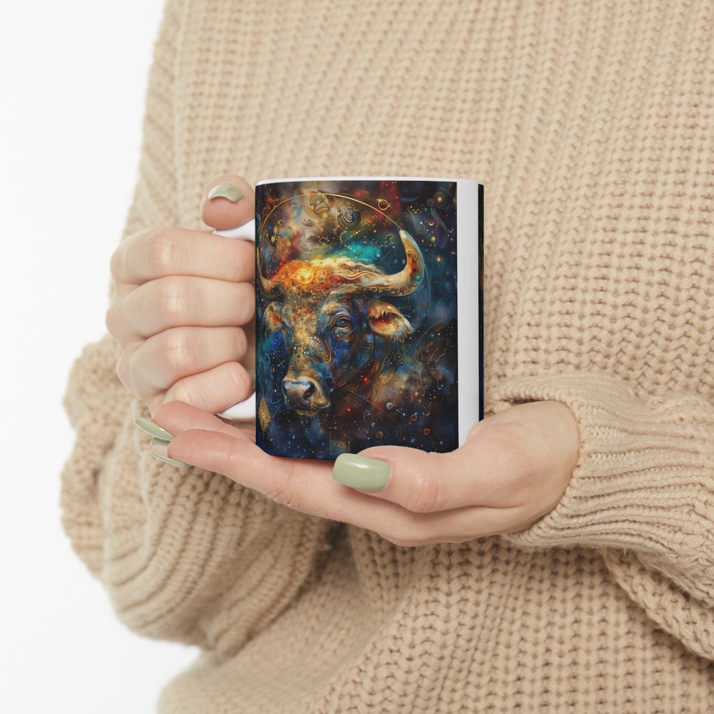 Taurus Celestial #2 - Ceramic Zodiac Mug Collection